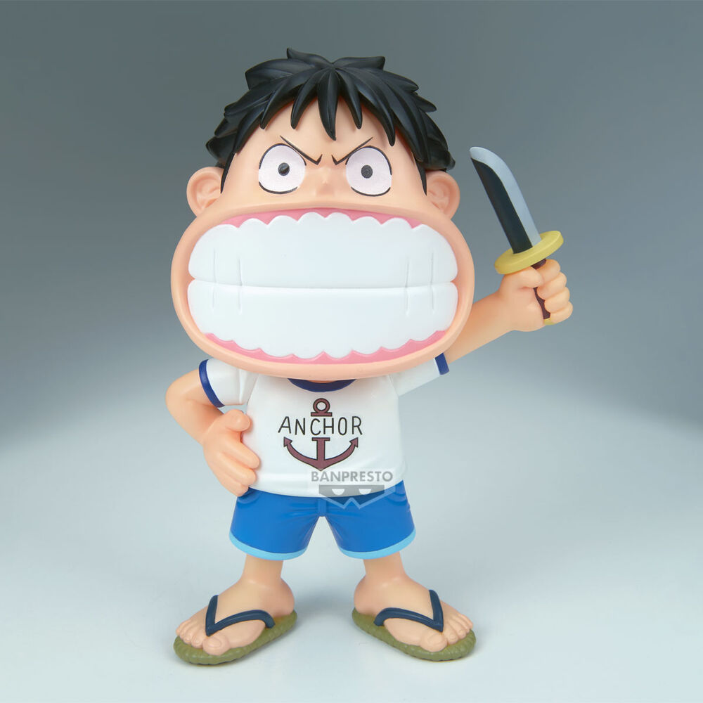 Figura Monkey D Luffy Big Sofvimates One Piece 15Cm