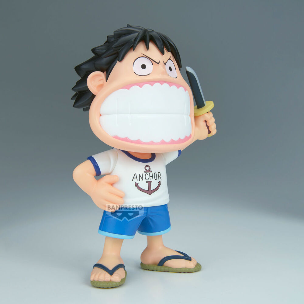 Figura Monkey D Luffy Big Sofvimates One Piece 15Cm