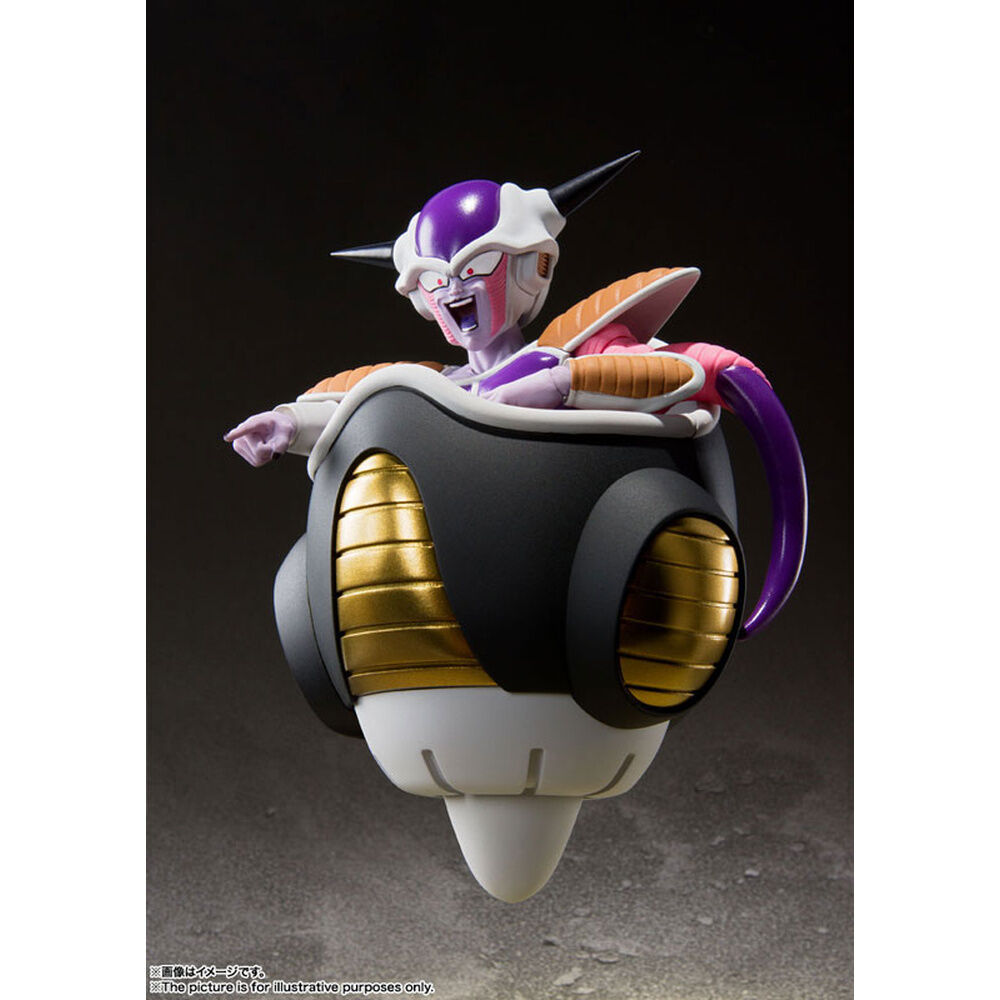 Figura S.H.Figuarts Frieza First Form & Frieza Pod Dragon Ball Z 11Cm