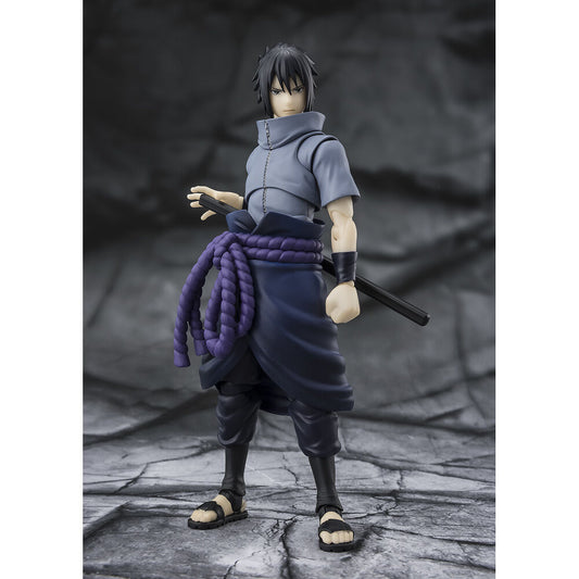 Figura S.H.Figuarts Sasuke Uchiha Solitary Shinobi Naruto Shippuden 14.5Cm
