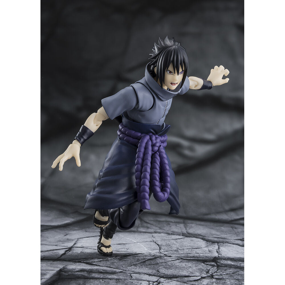 Figura S.H.Figuarts Sasuke Uchiha Solitary Shinobi Naruto Shippuden 14.5Cm