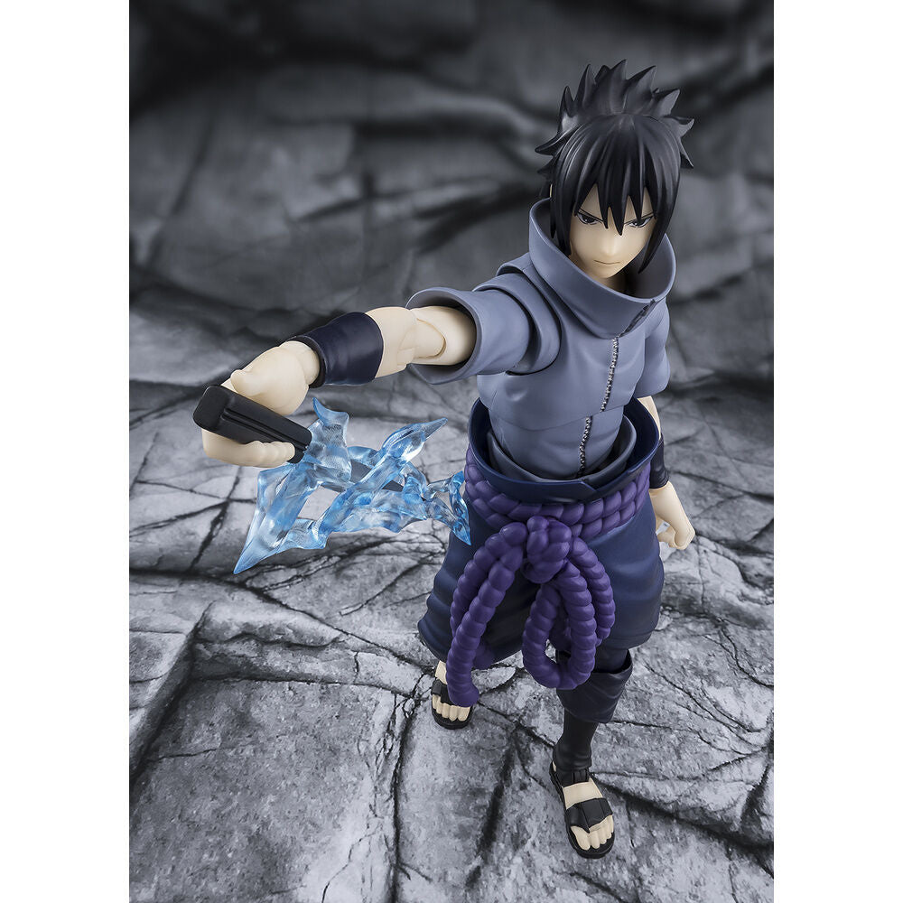Figura S.H.Figuarts Sasuke Uchiha Solitary Shinobi Naruto Shippuden 14.5Cm