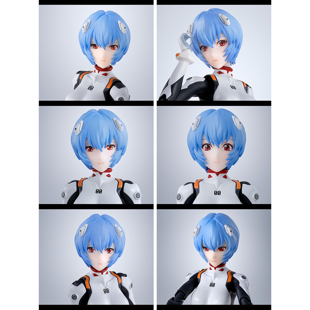 Figura S.H. Figuarts Rei Ayanami Neon Genesis Evangelion 14Cm