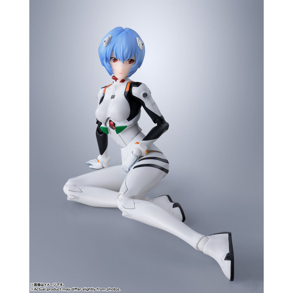 Figura S.H. Figuarts Rei Ayanami Neon Genesis Evangelion 14Cm
