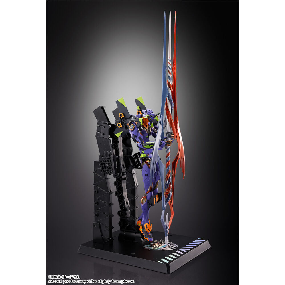 Figura Build Eva Test Type-01 30Th With The Spear of Gaius Neon Genesis Evangelion 22Cm