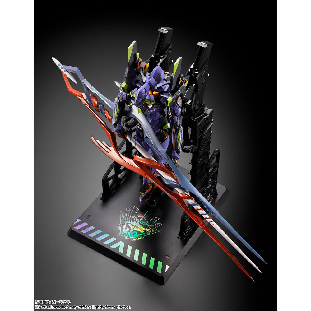 Figura Build Eva Test Type-01 30Th With The Spear of Gaius Neon Genesis Evangelion 22Cm