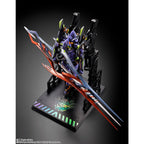 Figura Build Eva Test Type-01 30Th With The Spear of Gaius Neon Genesis Evangelion 22Cm   TAMASHII NATIONS