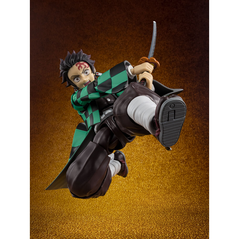 Figura S.H. Figuarts Tanjiro Kamado The Final Battle in The Infinity Castle Demon Slayer Kimetsu no Yaiba 14Cm