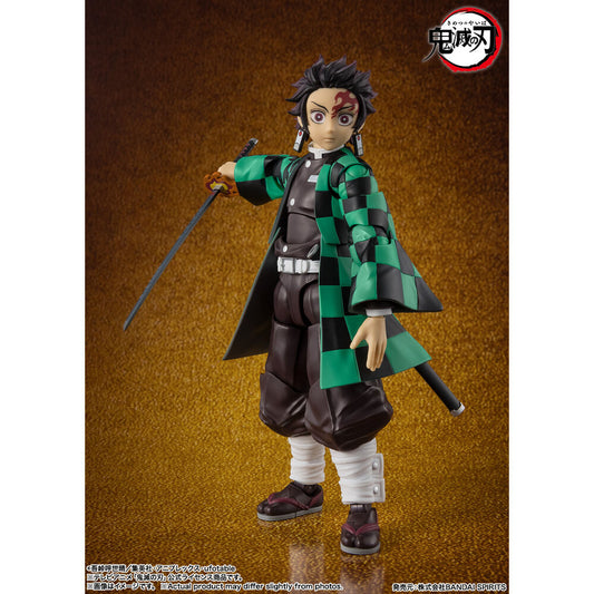 Figura S.H. Figuarts Tanjiro Kamado The Final Battle in The Infinity Castle Demon Slayer Kimetsu no Yaiba 14Cm