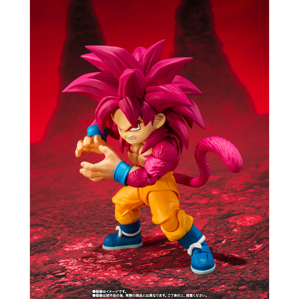 Figura S.H. Figuarts Super Saiyan Level 4 Son Goku Dragon Ball Daima 8Cm