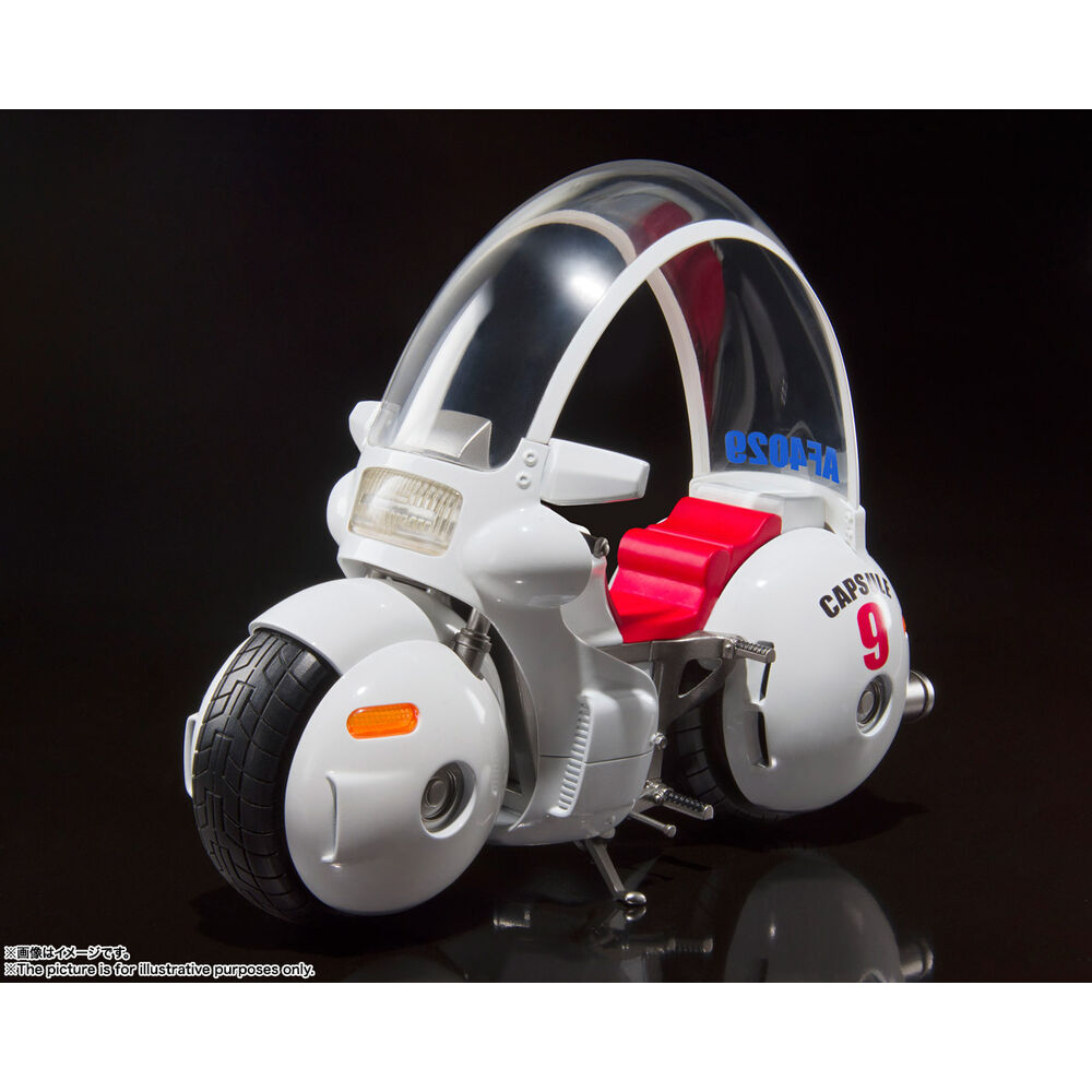 Figura S.H. Figuarts Bulma'S Motorcycle Hoipoi Capsule No. 9 Dragon Ball 17Cm