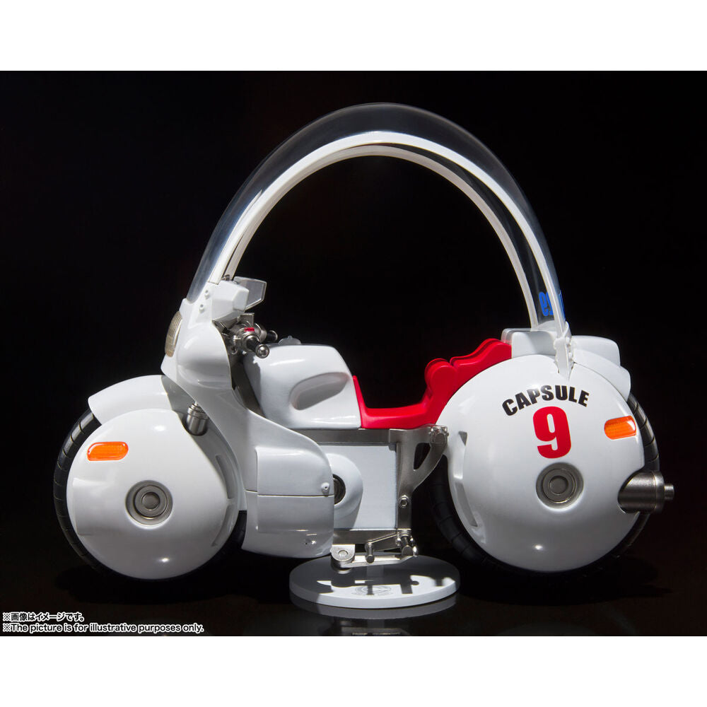 Figura S.H. Figuarts Bulma'S Motorcycle Hoipoi Capsule No. 9 Dragon Ball 17Cm