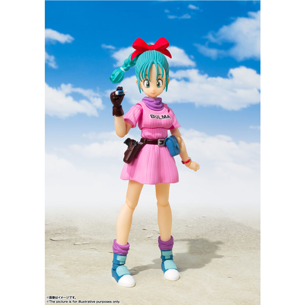 Figura S.H. Figuarts Bulma Adventure Begins Dragon Ball 16Cm