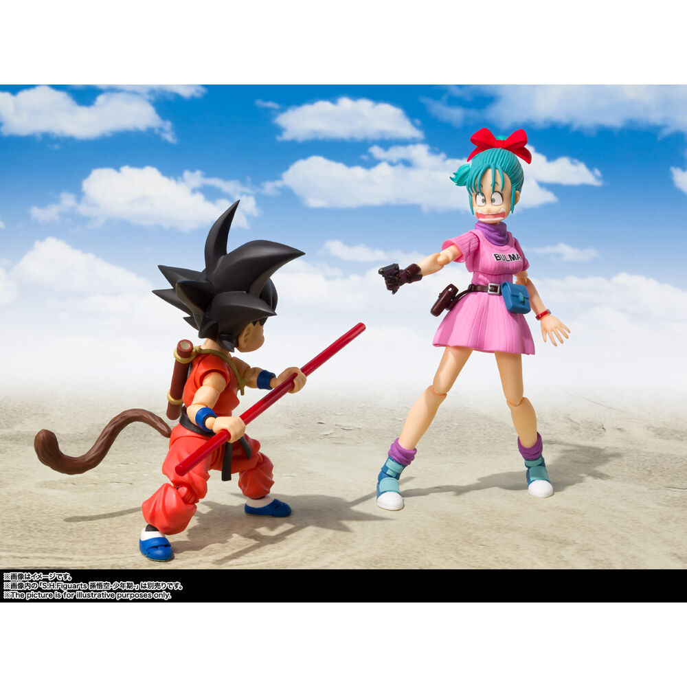 Figura S.H. Figuarts Bulma Adventure Begins Dragon Ball 16Cm