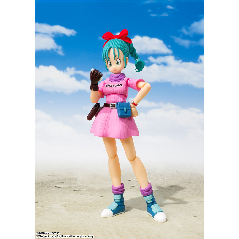 Figura S.H. Figuarts Bulma Adventure Begins Dragon Ball 16Cm