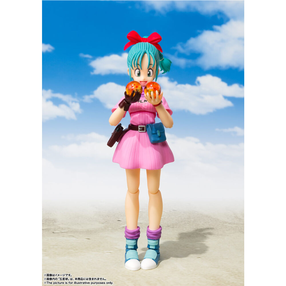 Figura S.H. Figuarts Bulma Adventure Begins Dragon Ball 16Cm