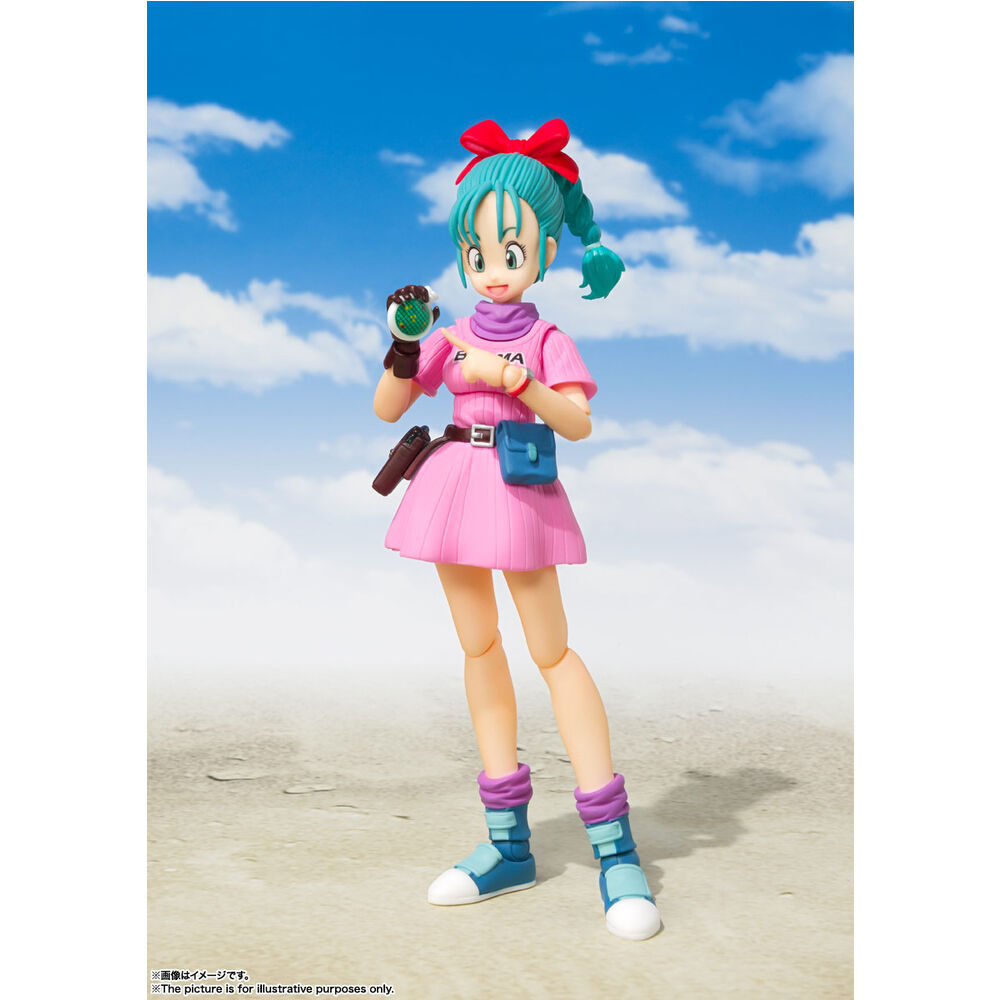 Figura S.H. Figuarts Bulma Adventure Begins Dragon Ball 16Cm