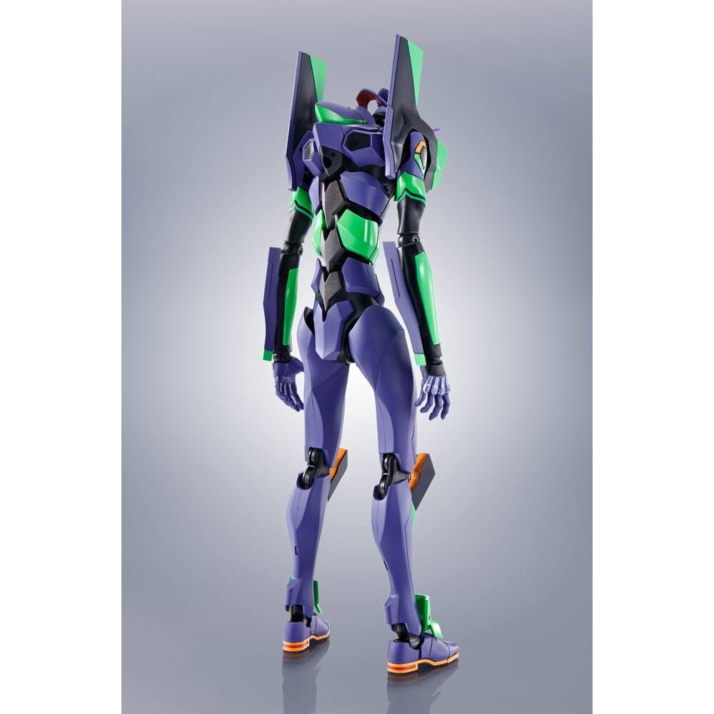 Figura Evangelion Test Type-01 + Spear of Cassius Renewal Color Edition Reissue Robot Spirits Evangelion: 3.0+1.0 Thrice Upon a Time 7Cm
