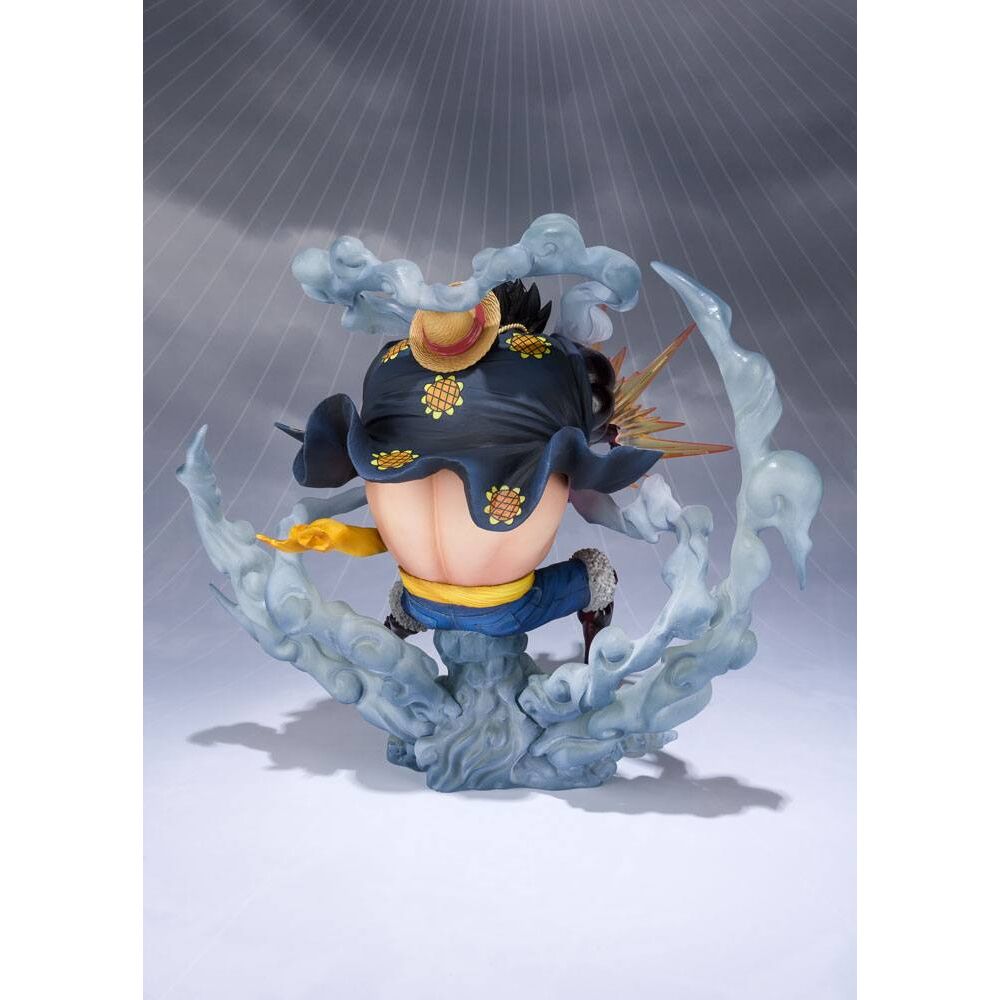 Figura Figuarts Zero Monkey D Luffy Gear 4 Leo Bazooka Reissue One Piece 18Cm
