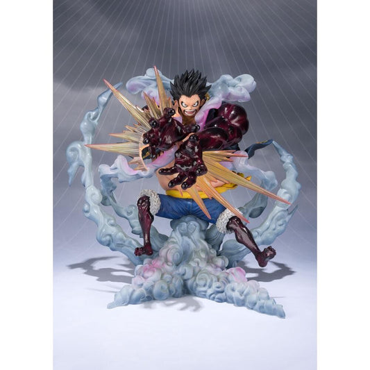 Figura Figuarts Zero Monkey D Luffy Gear 4 Leo Bazooka Reissue One Piece 18Cm