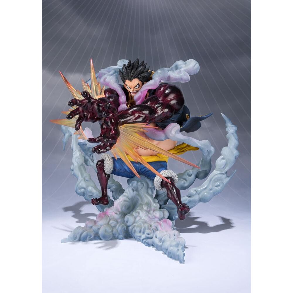 Figura Figuarts Zero Monkey D Luffy Gear 4 Leo Bazooka Reissue One Piece 18Cm