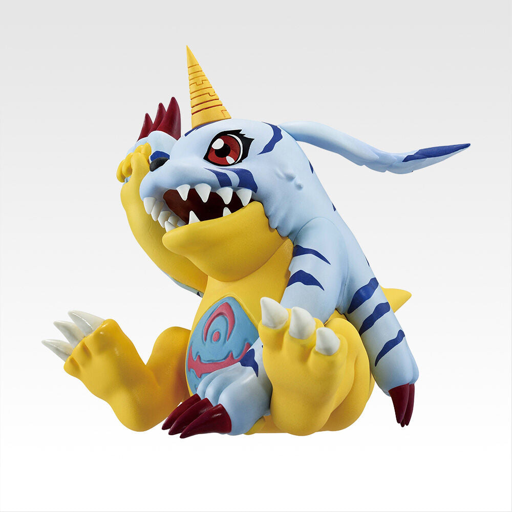 Figura Ichibansho Agumon & Gabumon Clash of Light And Darkness Digimon Adventure 7Cm