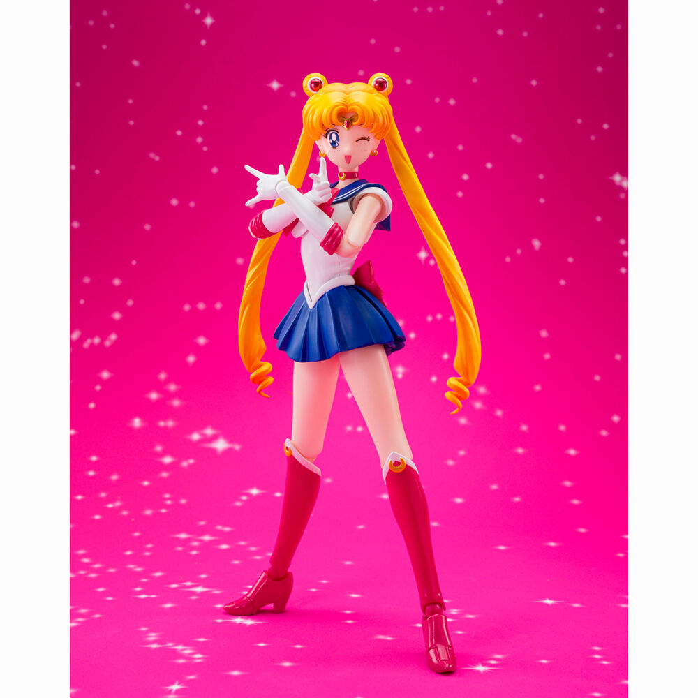 Figura S.H. Figuarts Crystal Star Compact Edition Sailor Moon 14Cm