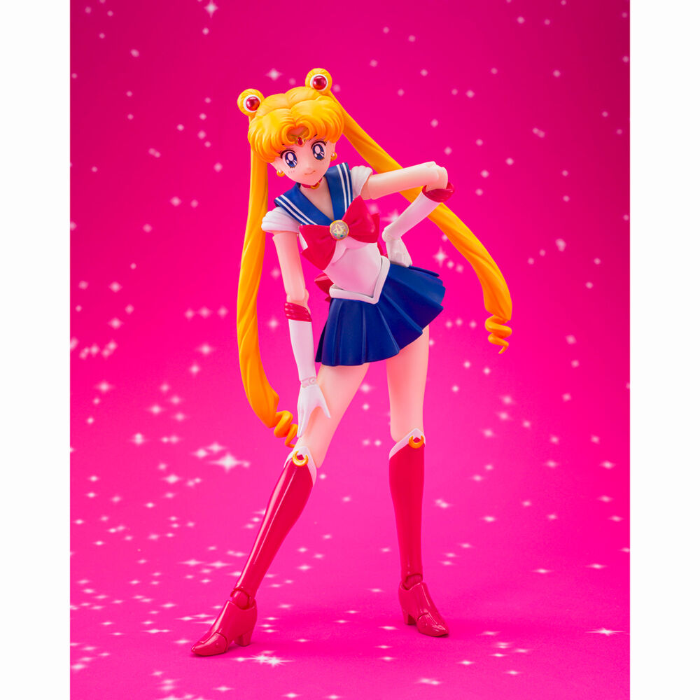 Figura S.H. Figuarts Crystal Star Compact Edition Sailor Moon 14Cm