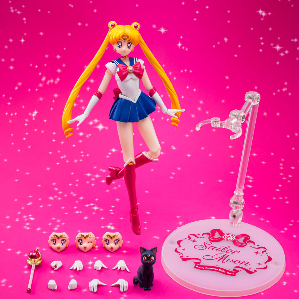 Figura S.H. Figuarts Crystal Star Compact Edition Sailor Moon 14Cm