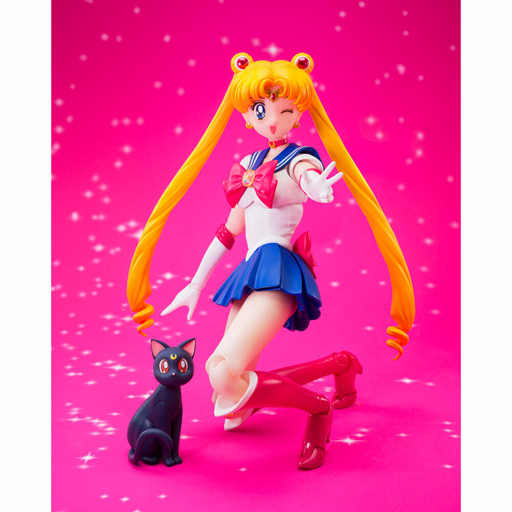 Figura S.H. Figuarts Crystal Star Compact Edition Sailor Moon 14Cm