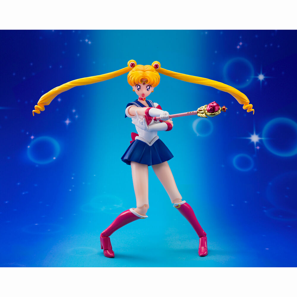 Figura S.H. Figuarts Crystal Star Compact Edition Sailor Moon 14Cm