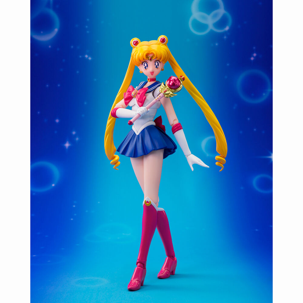 Figura S.H. Figuarts Crystal Star Compact Edition Sailor Moon 14Cm