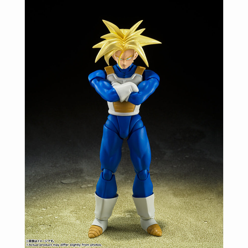 Figura S.H. Figuarts Super Saiyan Trunks Infinite Latent Super Power Dragon Ball Z 14Cm
