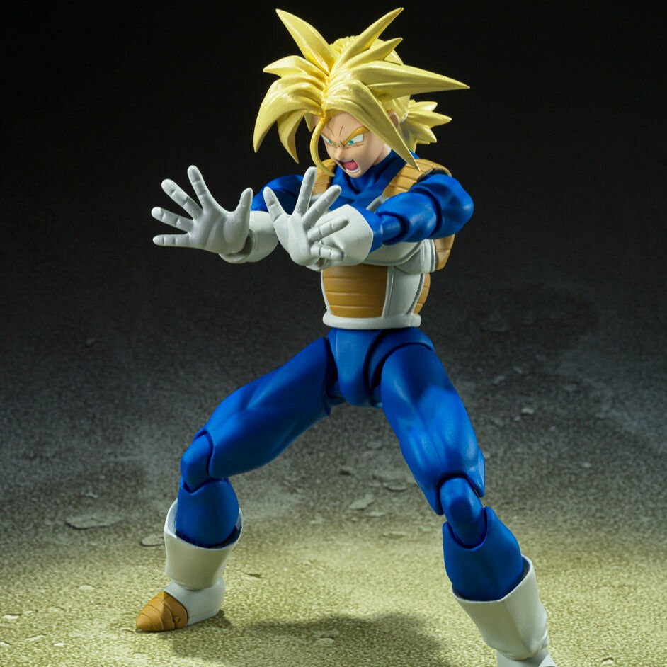 Figura S.H. Figuarts Super Saiyan Trunks Infinite Latent Super Power Dragon Ball Z 14Cm