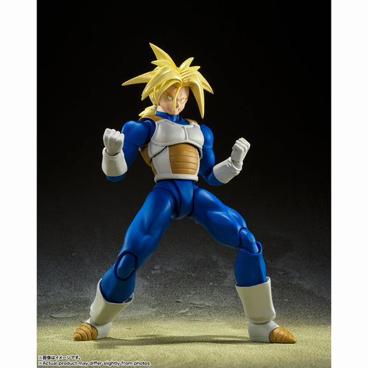 Figura S.H. Figuarts Super Saiyan Trunks Infinite Latent Super Power Dragon Ball Z 14Cm