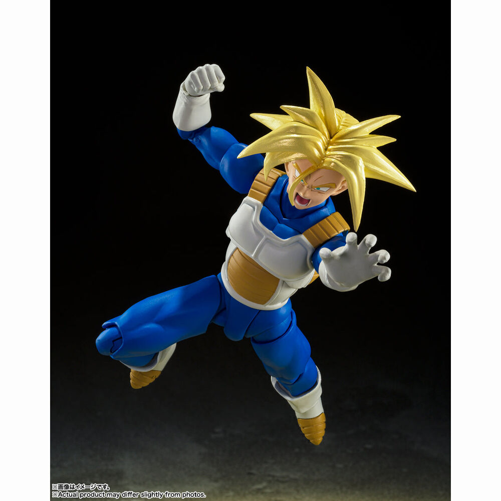 Figura S.H. Figuarts Super Saiyan Trunks Infinite Latent Super Power Dragon Ball Z 14Cm