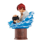 Figura Ichibansho Shanks & Luffy Red Hair Pirates One Piece 15Cm   BANPRESTO