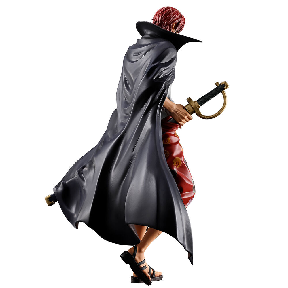 Figura Ichibansho Shanks Red Hair Pirates One Piece 21Cm