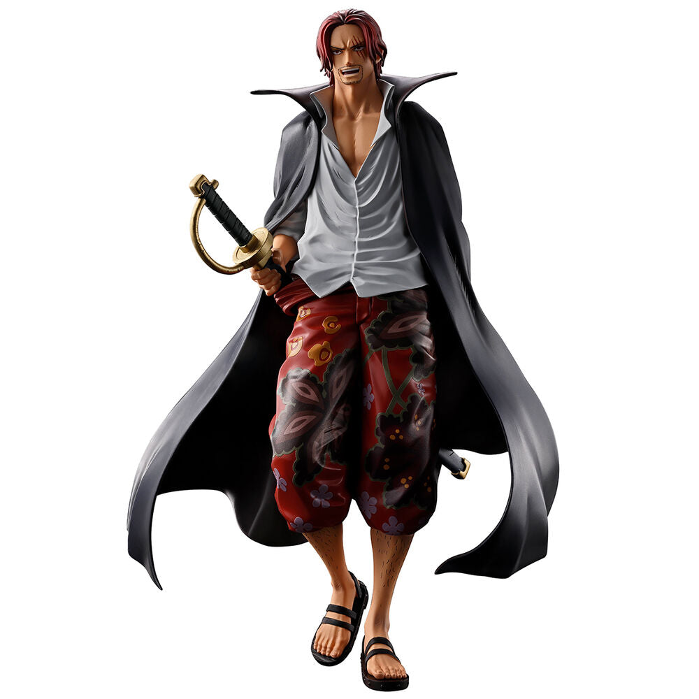 Figura Ichibansho Shanks Red Hair Pirates One Piece 21Cm