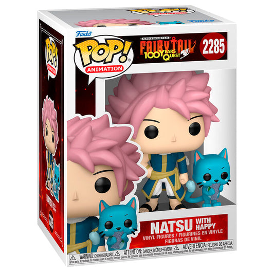 Figura POP Fairy Tail 100 Years Quest Natsu With Happy