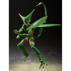 Figura S.H. Figuarts Cell First Form Dragon Ball Z 17Cm   TAMASHII NATIONS