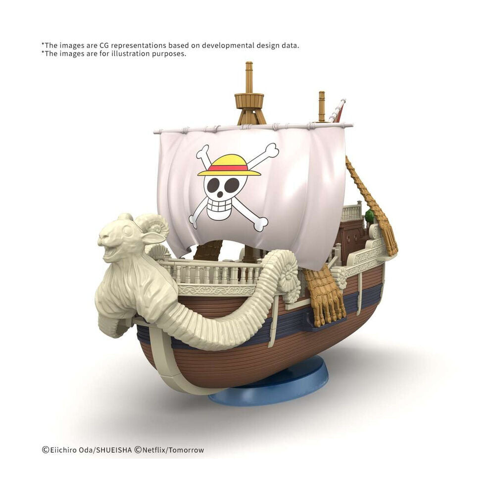 Figura Model Kit Going Merry Netflix Grand Ship Collection One Piece