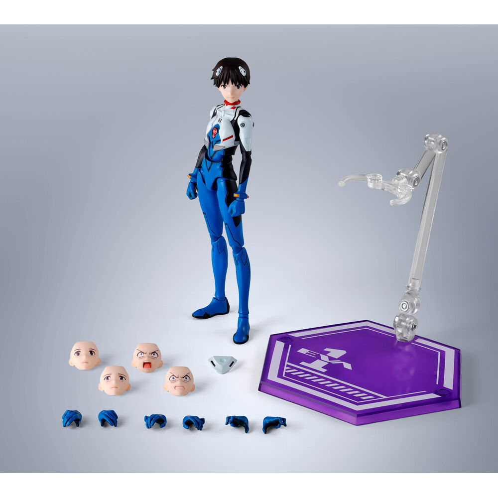 Figura S.H. Figuarts Shinji Ikari Evangelion 13,5cm