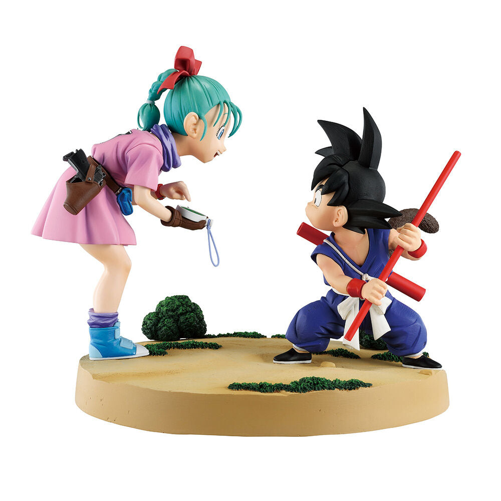 Figura Ichibansho Goku Bulma Fantastic Adventure 3 Ichibansho Dragon Ball 17cm
