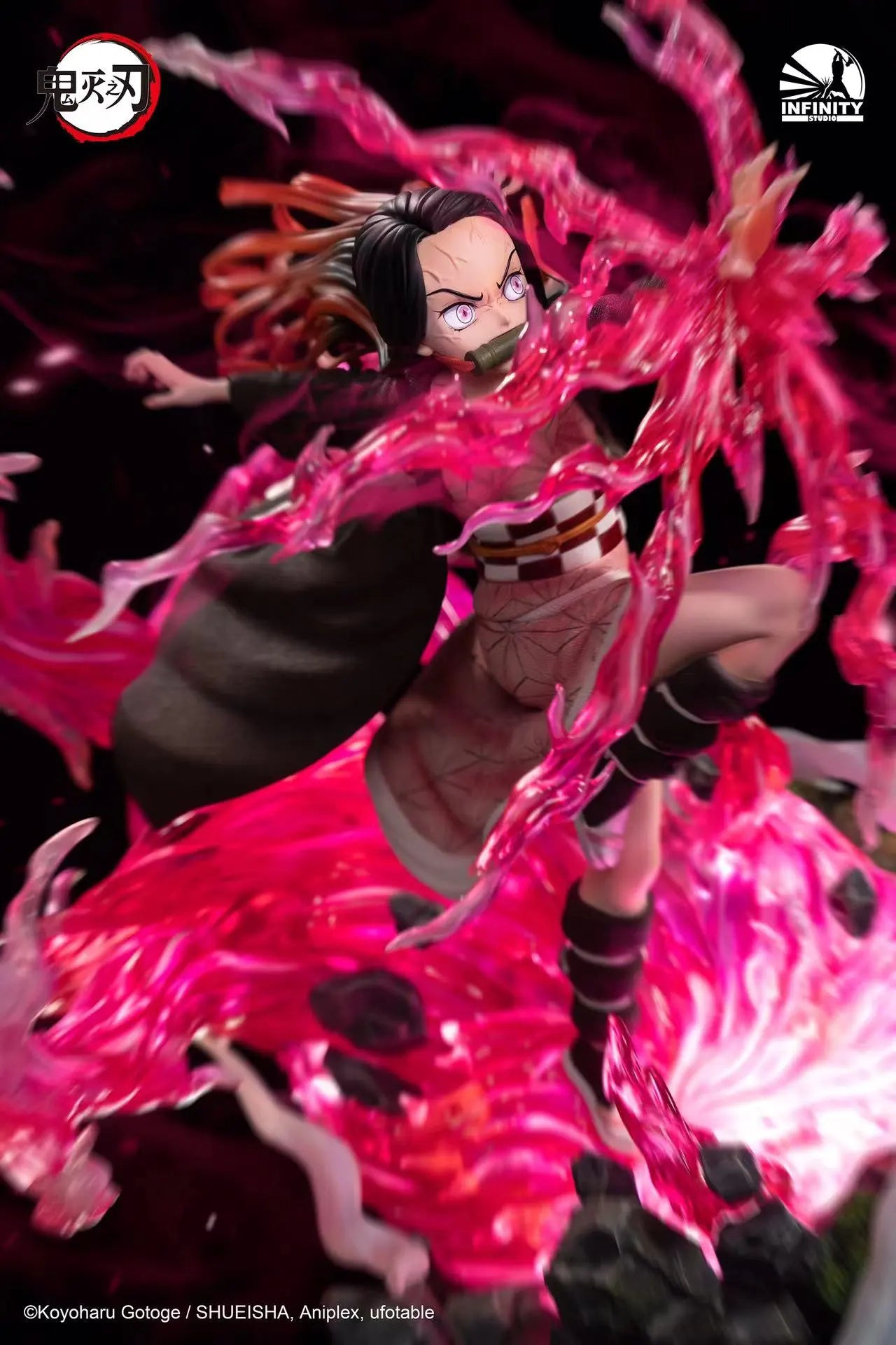 Kimetsu No Yaiba Infinity Studio Nezuko Kamado 1/4 Licensed Resin Statue   Infinity Studio