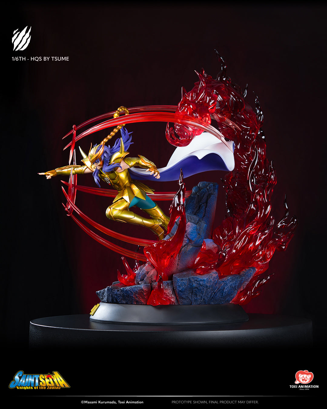 FIGURA TSUME ARTS HQS SAINT SEIYA SCORPIO MILO 1/6