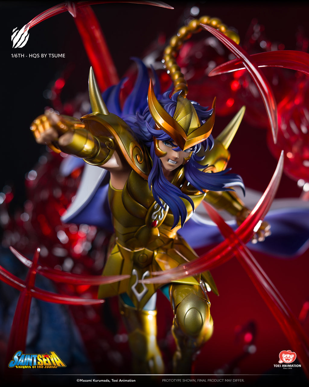 FIGURA TSUME ARTS HQS SAINT SEIYA SCORPIO MILO 1/6