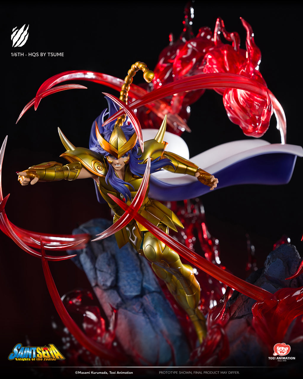 FIGURA TSUME ARTS HQS SAINT SEIYA SCORPIO MILO 1/6