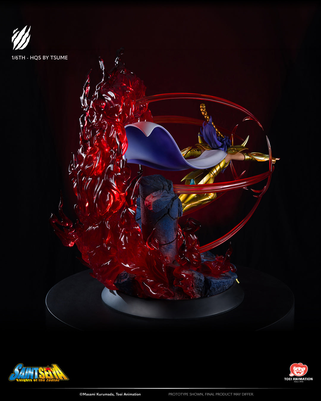 FIGURA TSUME ARTS HQS SAINT SEIYA SCORPIO MILO 1/6