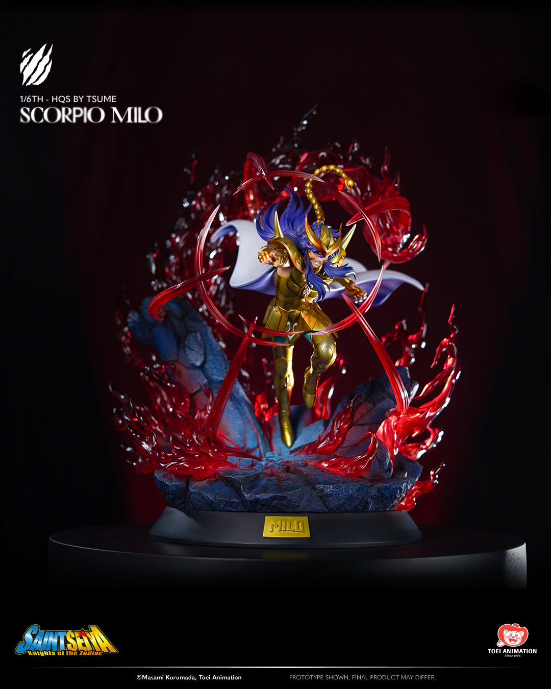 FIGURA TSUME ARTS HQS SAINT SEIYA SCORPIO MILO 1/6